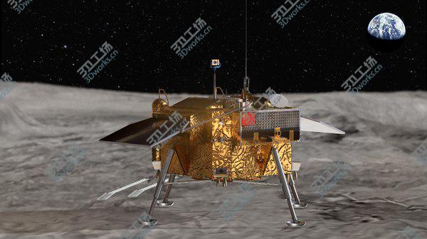 images/goods_img/20210312/Chang'e 4 Lunar Lander 3D model/2.jpg